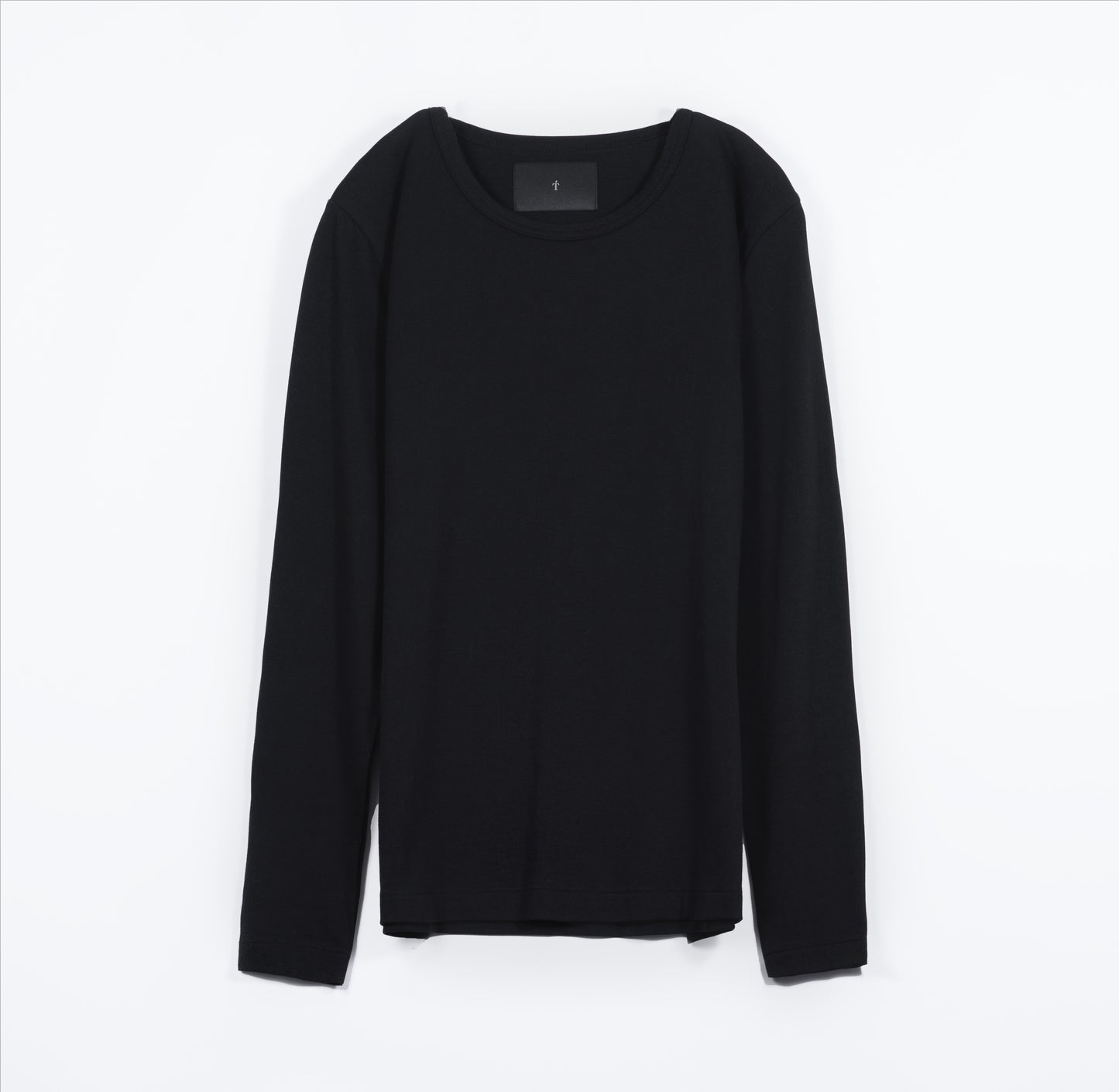 CL01L(Women) | Crew Neck | Long Sleeve (Black)
