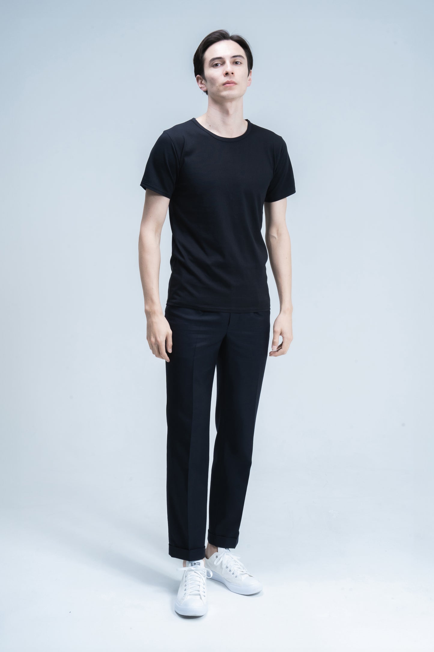 C01 | Crew Neck | Short Sleeve (Black)