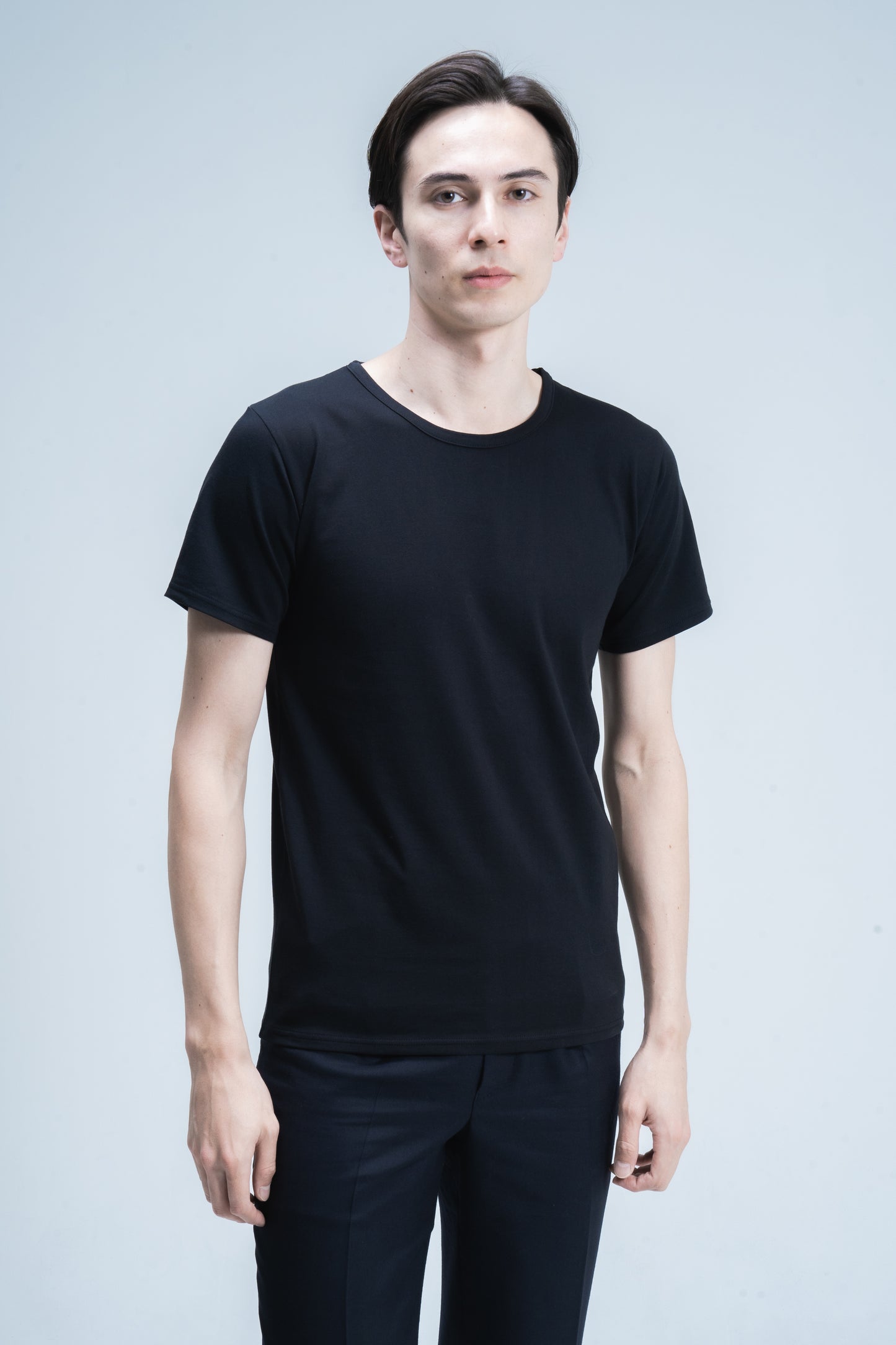 C01 | Crew Neck | Short Sleeve (Black)