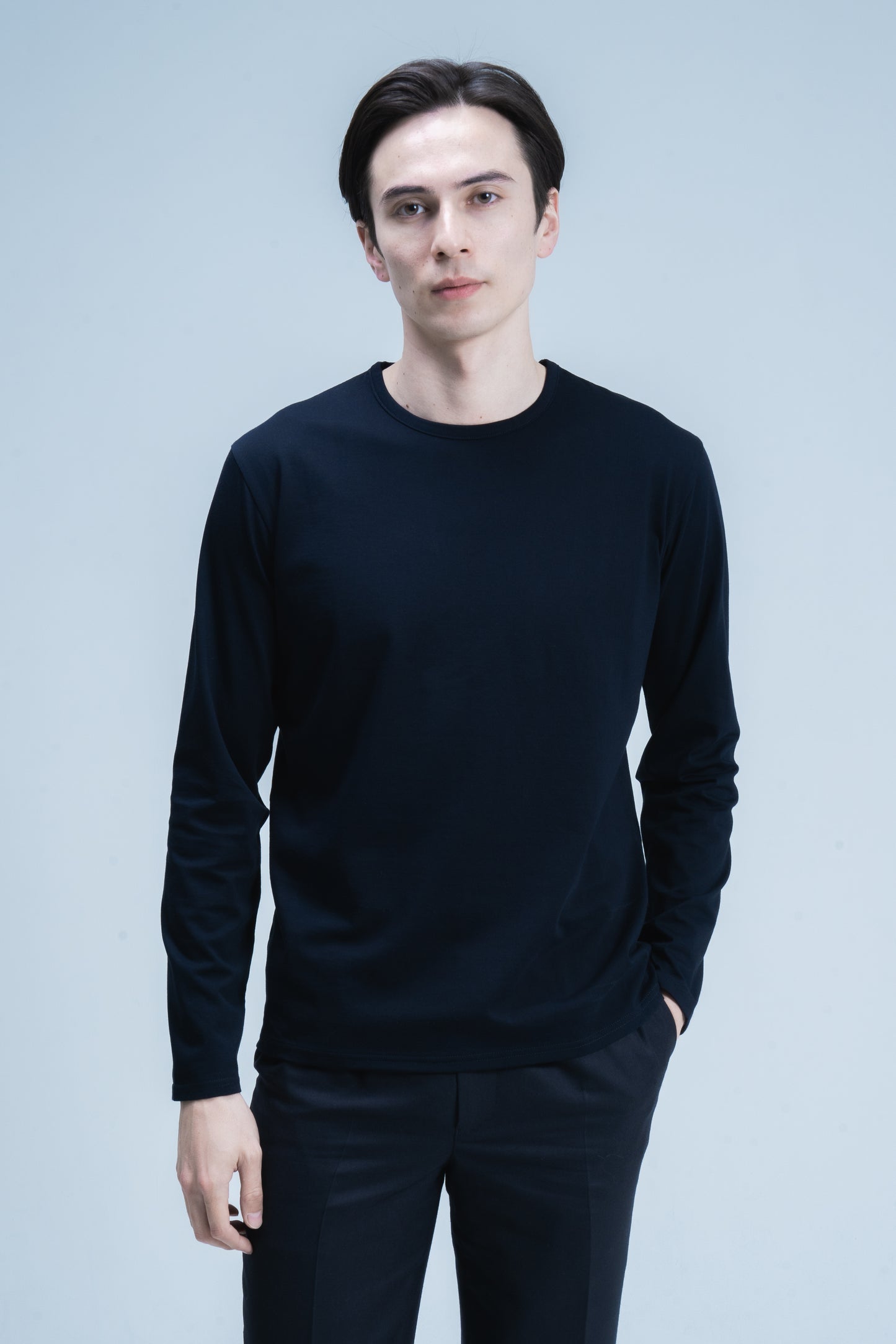 CL01 | Crew Neck | Long Sleeve (Navy)