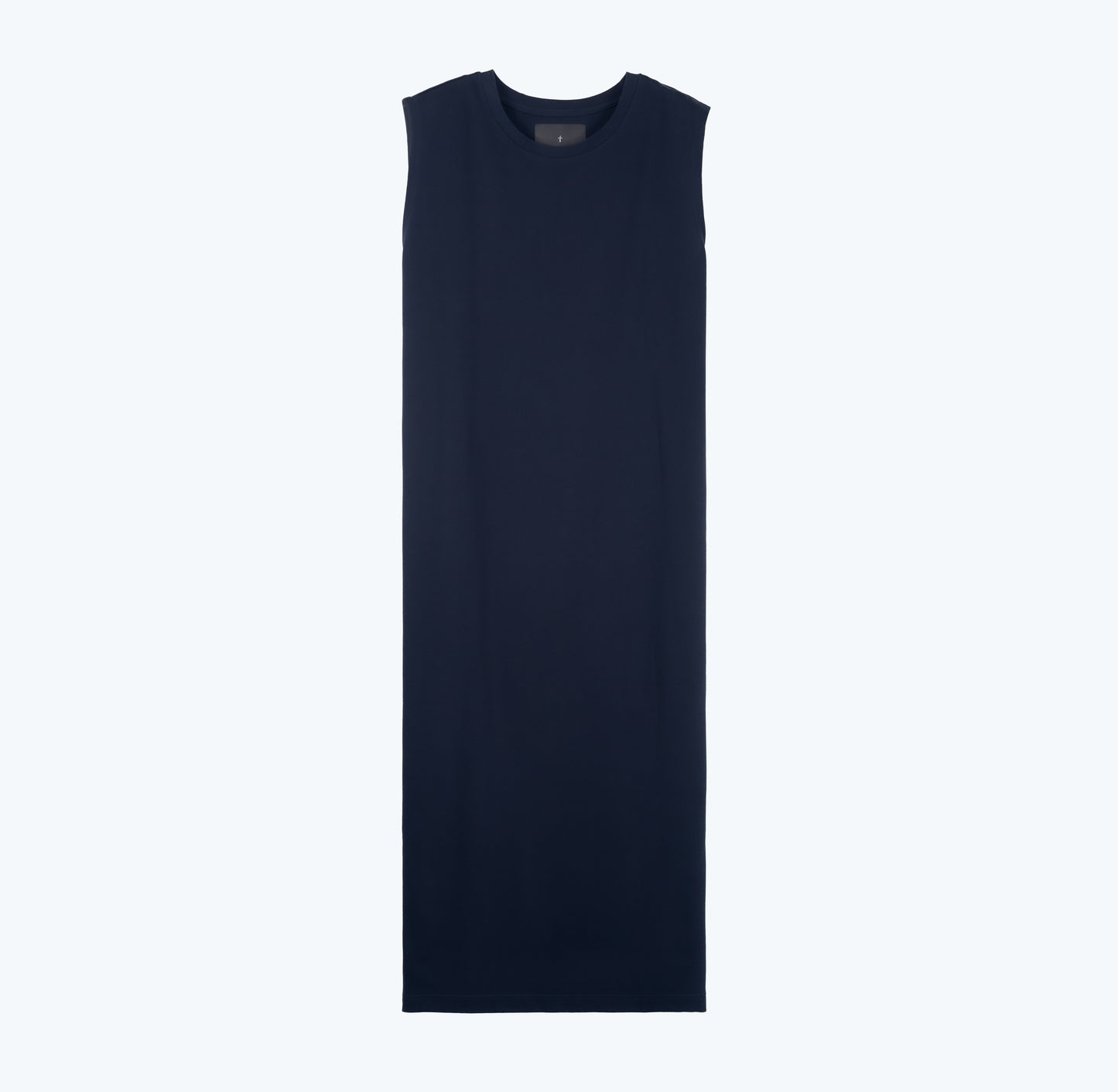 OP02(Women) | Crew Neck Dress | Sleeveless (Navy)