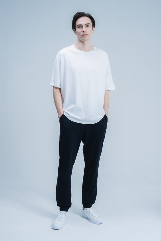 B02 | Crew Neck | Dolman Sleeve (White)
