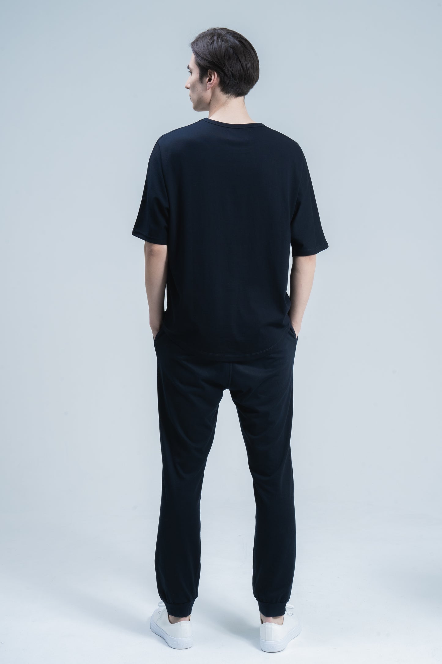 B02 | Crew Neck | Dolman Sleeve (Navy)