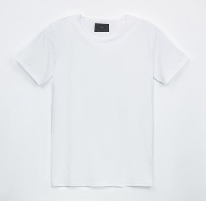 C01 | Crew Neck | Short Sleeve (White)